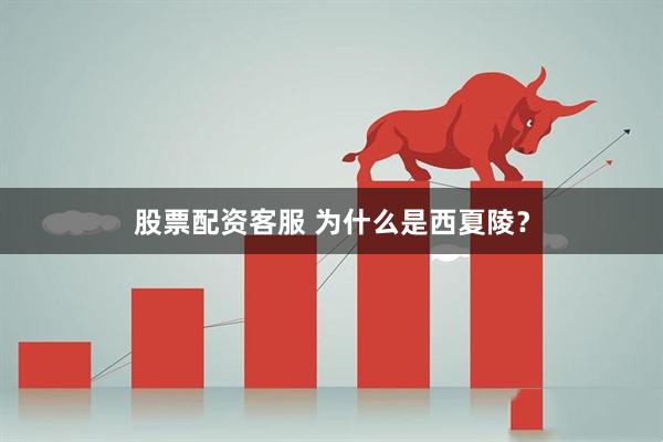 股票配资客服 为什么是西夏陵？